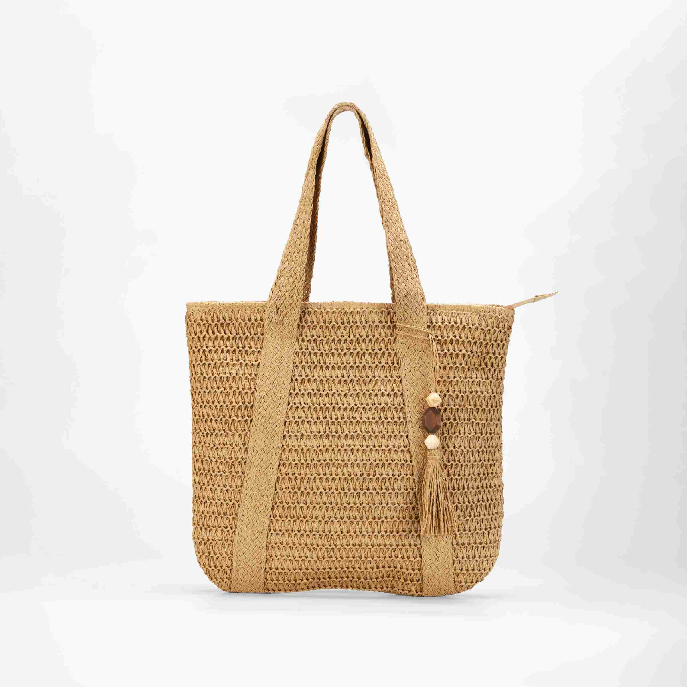 Urban Escape Seaside Chic Straw Tote